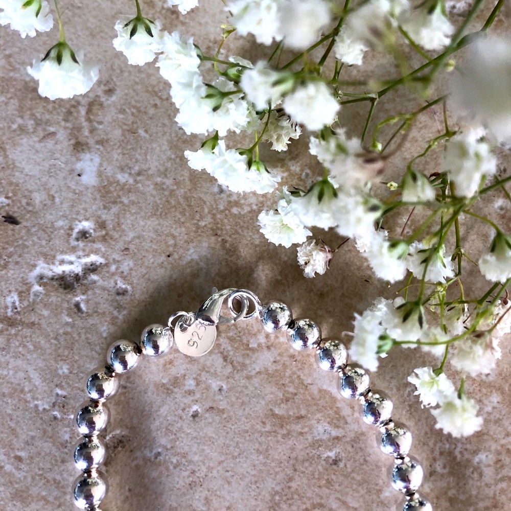 Sterling Silver Ball Bracelet